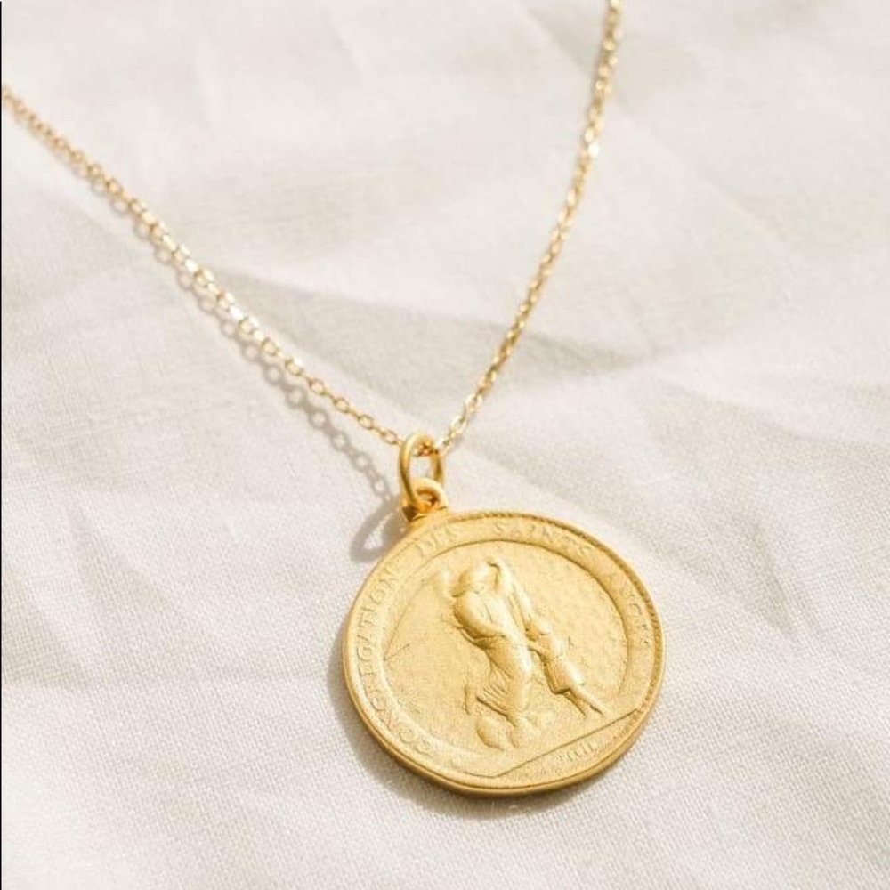 Angel Coin Necklace